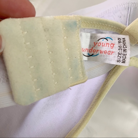 NWOT Young Underwear Soft Cup Jersey Bra Size 36 - Picture 6 of 7